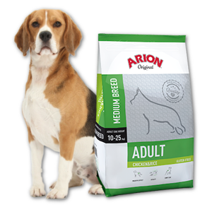 ARION Original Adulte Medium Breed Poulet & Riz 12kg+ Surprise pour votre chien