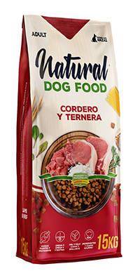 Aliments naturels pour chiens de 15 kg. 62% de viande - Sans poulet