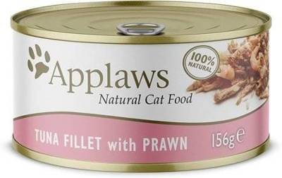 Applaws Cat Thon avec crevettes 156g Boîte