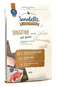 BOSCH Sanabelle Adult Sensitive Lamb 10kg  + Surprise gratuite pour chat