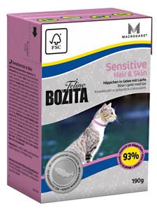 BOZITA Feline Sensitive Hair Skin 190g x6