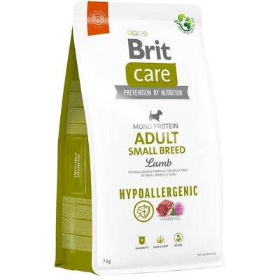 BRIT CARE Dog Hypoallergenic Adulte Petites Races Agneau 3kg