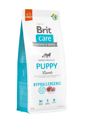 BRIT CARE Hypoallergenic Puppy Lamb 12kg x2