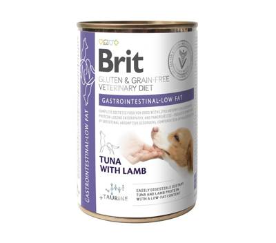 BRIT GF Veterinary Diets Dog Gastrointestinal Low Fat 400g- nourriture humide pour chiens x12
