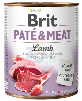 BRIT PATE & MEAT AGNEAU 800g x7