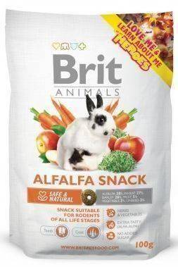 Brit Animals Alfalfa Snack Pour Rongeurs 100g