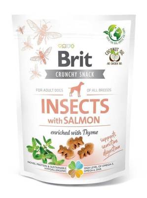 Brit Care Dog Crunchy Cracker Insects Rich In Salmon 200g x2