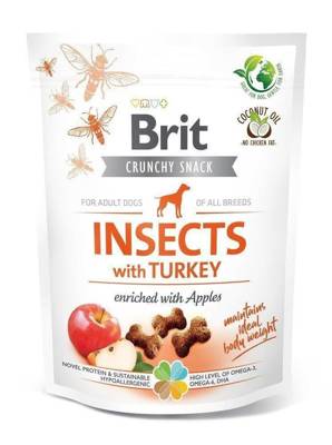 Brit Care Dog Crunchy Cracker Insects Rich In Turkey 200g x2
