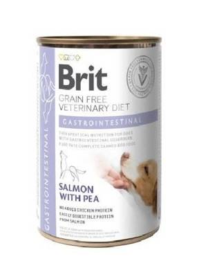 Brit Grain Free Veterinary Diet Dog Gastrointestinal avec saumon et pois 400g