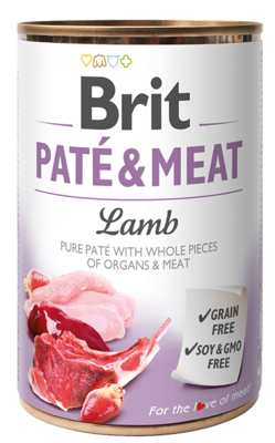 Brit Pate & Meat Agneau 400g x10
