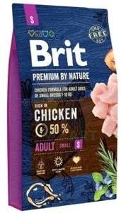 Brit Premium By Nature Adult S avec Poulet 8kg x2