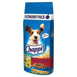 Chappi Croquettes pour chien avec boeuf, volaille et légumes 13.5kg + Surprise gratuite pour chien