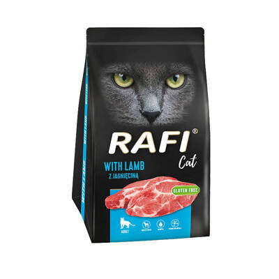 DOLINA NOTECI Rafi Cat nourriture sèche pour chat à l'agneau 1,5kg