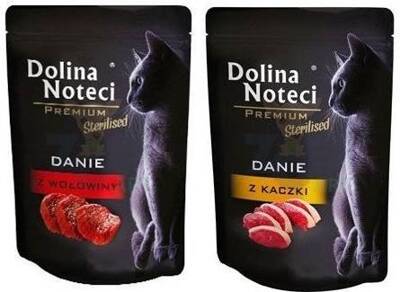 Dolina Noteci Premium pour chats stérilisés Plat de canard 12x85g