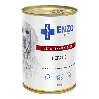 ENZO VET Hepatic pour les maladies du foie chez les chiens 400g x16