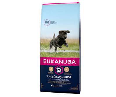 EUKANUBA Developing Junior Large Breed 3kg x2