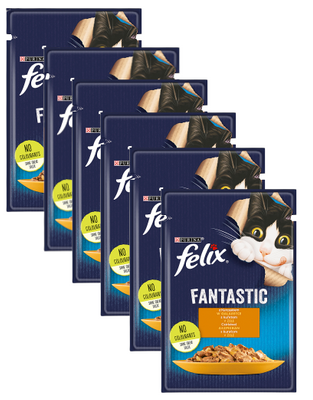 FELIX Poulet en gelée - sachet de 26x85g