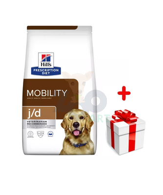 Hill's PD Prescription Diet Canine j/d 12kg+Surprise