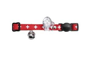 Hunter Swiss Collier pour chat rouge 17-30cm