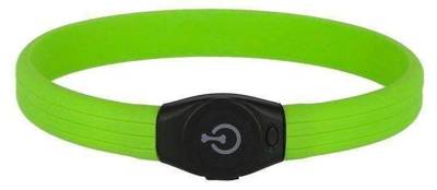 KERBL Collier lumineux pour chien à poils longs vert 65cm