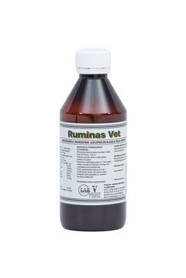 LAB-V Ruminas Vet - Aliment complémentaire pour le bon fonctionnement du tractus gastro-intestinal des vaches 200ml
