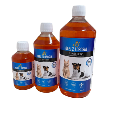Lab-V 100% huile de saumon pour chiens et chats de tous âges 250 ml pressée à froid