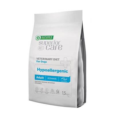 NATURES PROTECTION Soin Supérieur Régime Vétérinaire Hypoallergénique Insecte Adulte Toutes Races 1,5kg