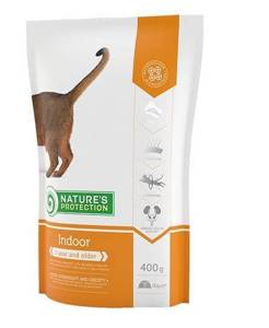 Nature’s Protection Indoor Poultry Adult Cat 400g