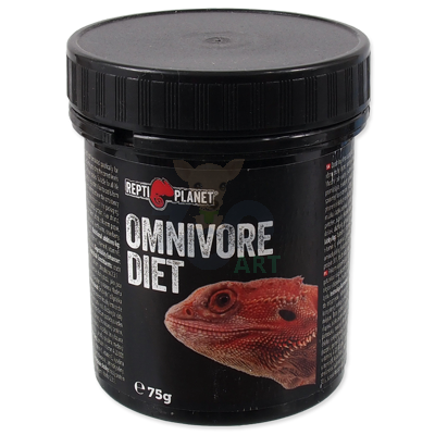 REPTI PLANET Omnivore Diet aliment complémentaire pour omnivores 75g