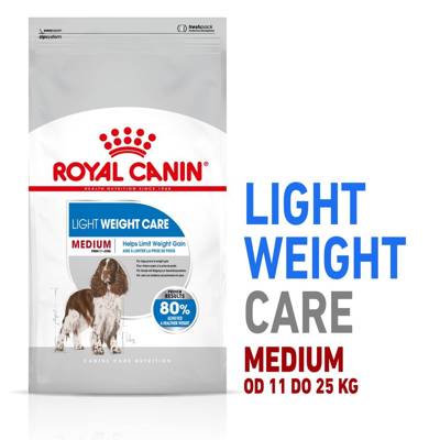 ROYAL CANIN CCN Medium Light Weight Care 12kg nourriture sèche pour chiens adultes, races moyennes sujettes à l'embonpoint