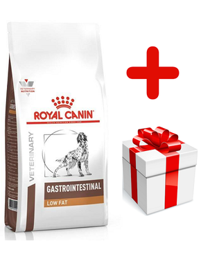 ROYAL CANIN Gastrointestinal Low Fat 12kg + surprise pour votre chien GRATUITES !