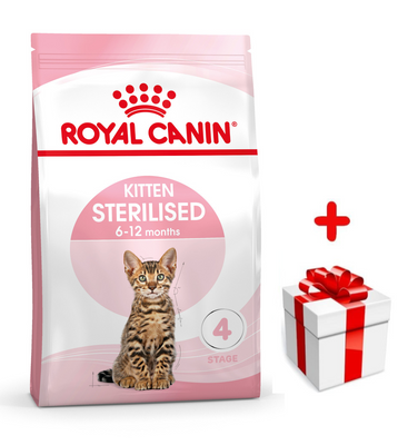 ROYAL CANIN Kitten Sterilised 400g+Surprise