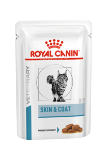 ROYAL CANIN Skin & Coat émincé en sauce 12x85g
