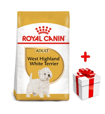 ROYAL CANIN West Highland White Terrier Adult 1,5kg + Surprise pour votre chien GRATUITES !