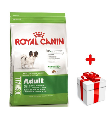 Royal Canin X-Sm Small Adulte 1,5kg + Surprise pour votre chien GRATUITES !