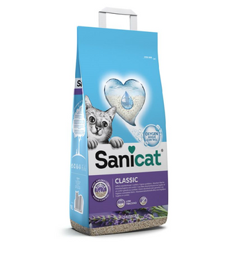 SANICAT CLASSIC LAVANDE 20L - litière pour chat