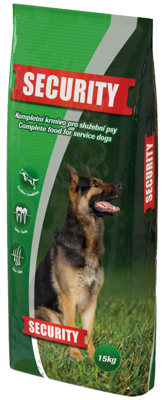Security 15kg aliments secs pour chiens de travail
