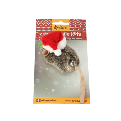 Souris du Père Noël DINGO - Jouet pour chat 