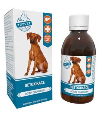 TOPVET Sirop de désintoxication pour chiens 200 ml