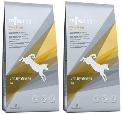 TROVET ASD Urinary Struvite (pour chiens) 12,5kg x2