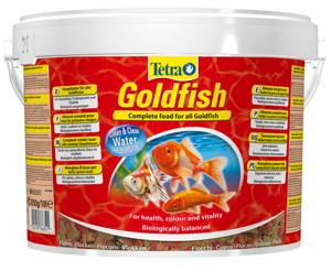 Tetra Goldfish 10l x2