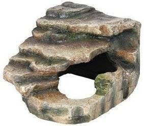 Trixie Rocher d'angle avec grotte et plate-forme 16x12x15cm