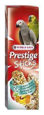 VERSELE LAGA Prestige Sticks Parrots Exotic Fruit 140g - flacons avec fruits exotiques pour grands perroquets