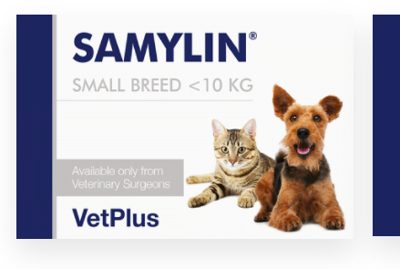 VETPLUS Samylin pour petits chiens et chats 30 comprimés