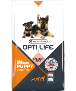 Versele-Laga Opti Life Puppy Sensitive Saumon au riz 2.5kg x2