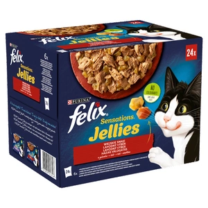 FELIX Sensations Délices de la campagne en gelée : 24x85g