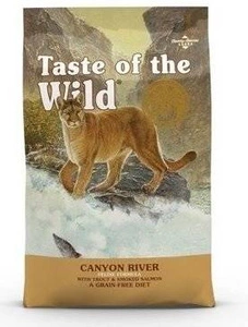 TASTE OF THE WILD Canyon River à la Truite & Saumon Sans Céréales pour chat 2kg