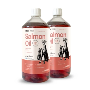 LAB V Huile de saumon pour chiens et chats 2x1000ml