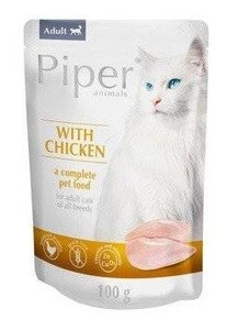 Dolina Noteci Piper pour chats au poulet 100g x12
