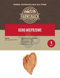 FarmSnack Oreille de porc 1pc